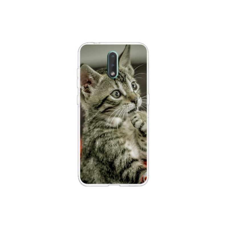 Gelové pouzdro mmCase na mobil Nokia 2.3 - roztomilá kočka