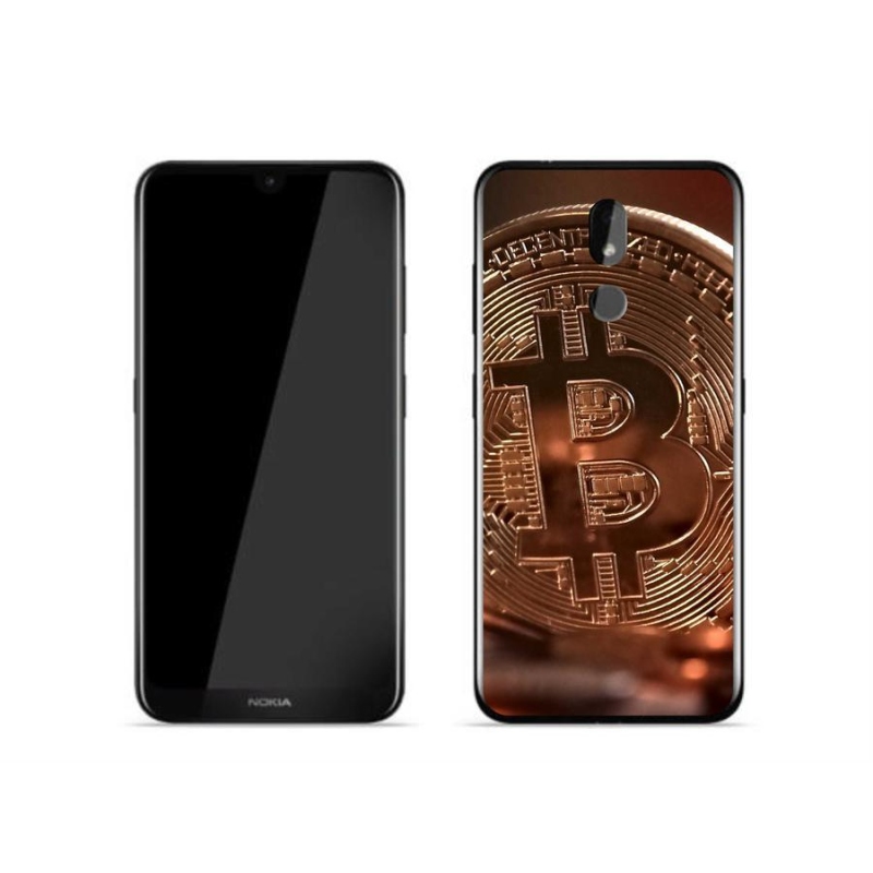 Gelové pouzdro mmCase na mobil Nokia 3.2 - bitcoin