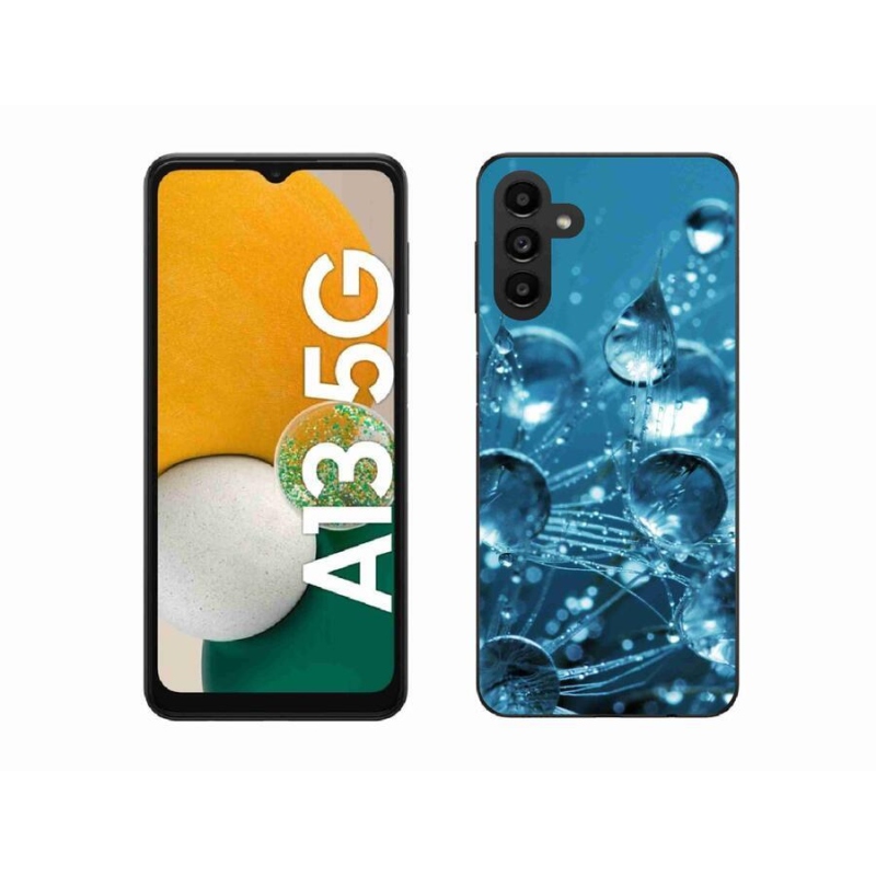 Gelové pouzdro mmCase na mobil Samsung Galaxy A13 5G - kapky vody