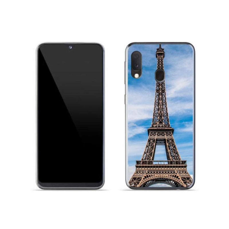 Gelové pouzdro mmCase na mobil Samsung Galaxy A20e - eiffelova věž 4