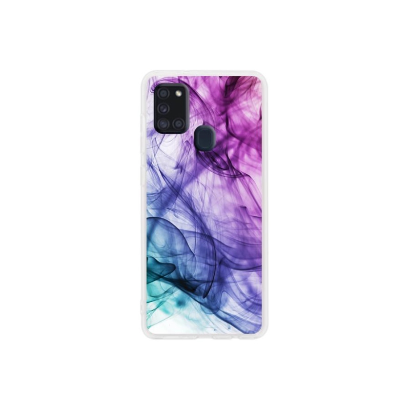 Gelové pouzdro mmCase na mobil Samsung Galaxy A21s - abstraktní vzor