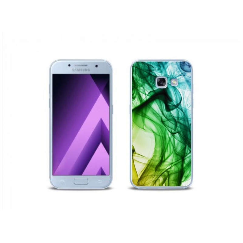 Gelové pouzdro mmCase na mobil Samsung Galaxy A3 (2017) - abstraktní vzor 3