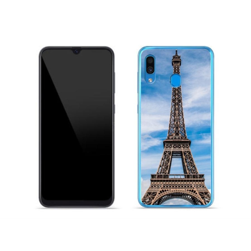 Gelové pouzdro mmCase na mobil Samsung Galaxy A30 - eiffelova věž 4
