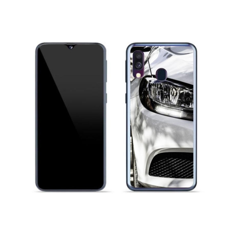 Gelové pouzdro mmCase na mobil Samsung Galaxy A40 - auto