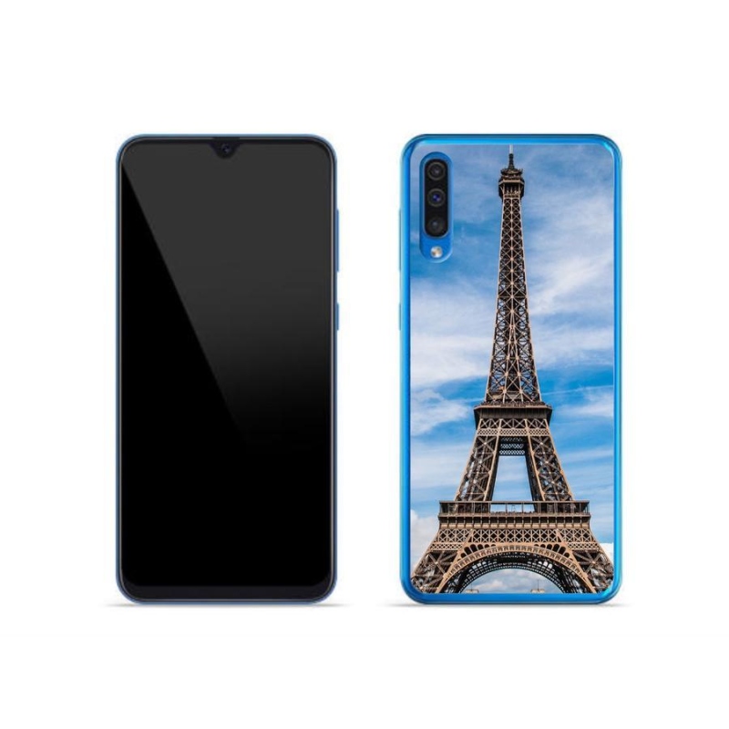 Gelové pouzdro mmCase na mobil Samsung Galaxy A50 - eiffelova věž 4