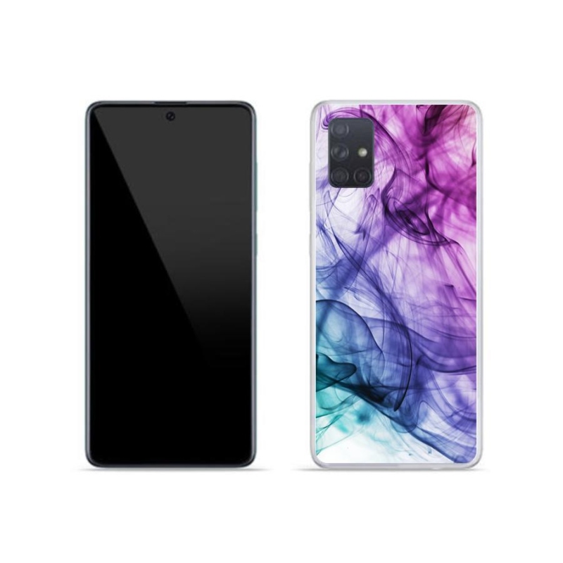 Gelové pouzdro mmCase na mobil Samsung Galaxy A71 - abstraktní vzor