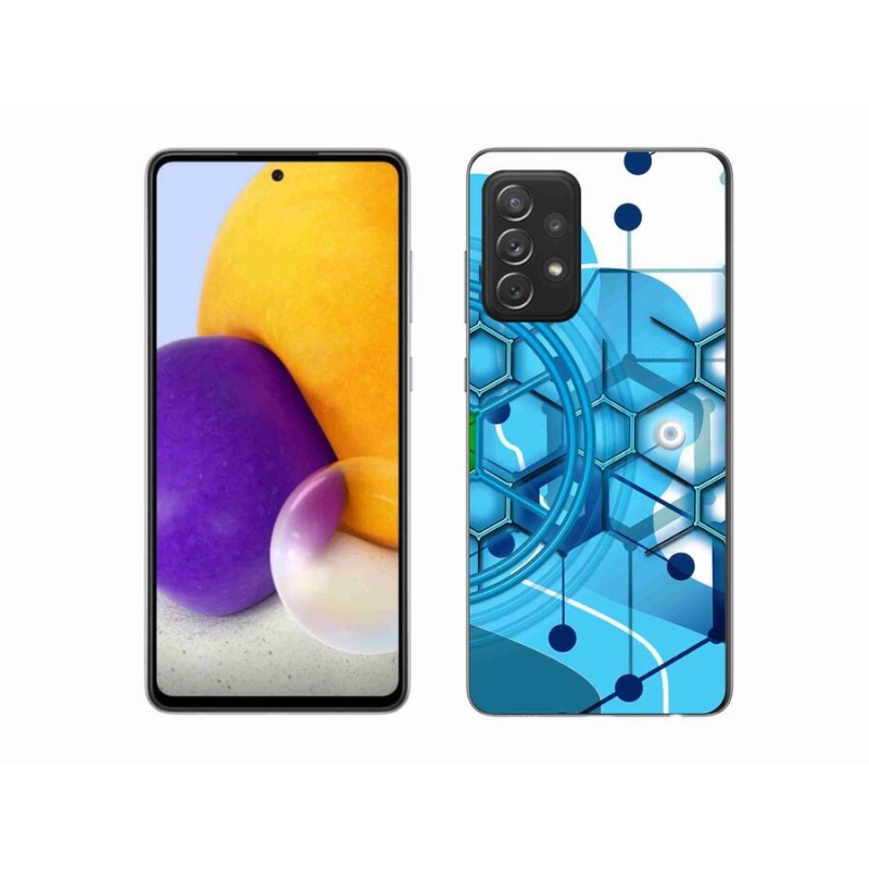 Gelové pouzdro mmCase na mobil Samsung Galaxy A72/A72 5G - abstraktní vzor 2