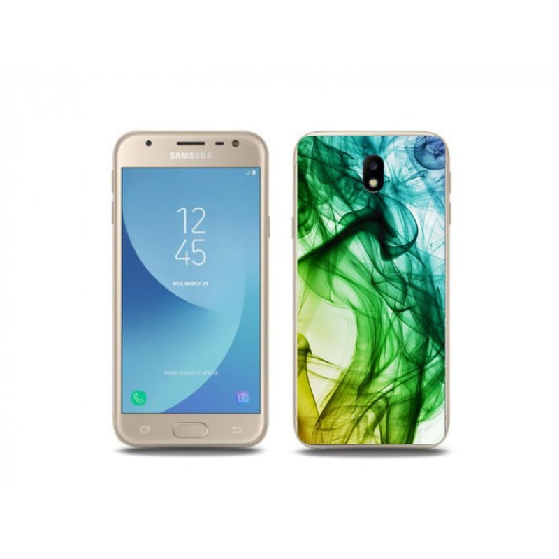 Gelové pouzdro mmCase na mobil Samsung Galaxy J3 (2017) - abstraktní vzor 3