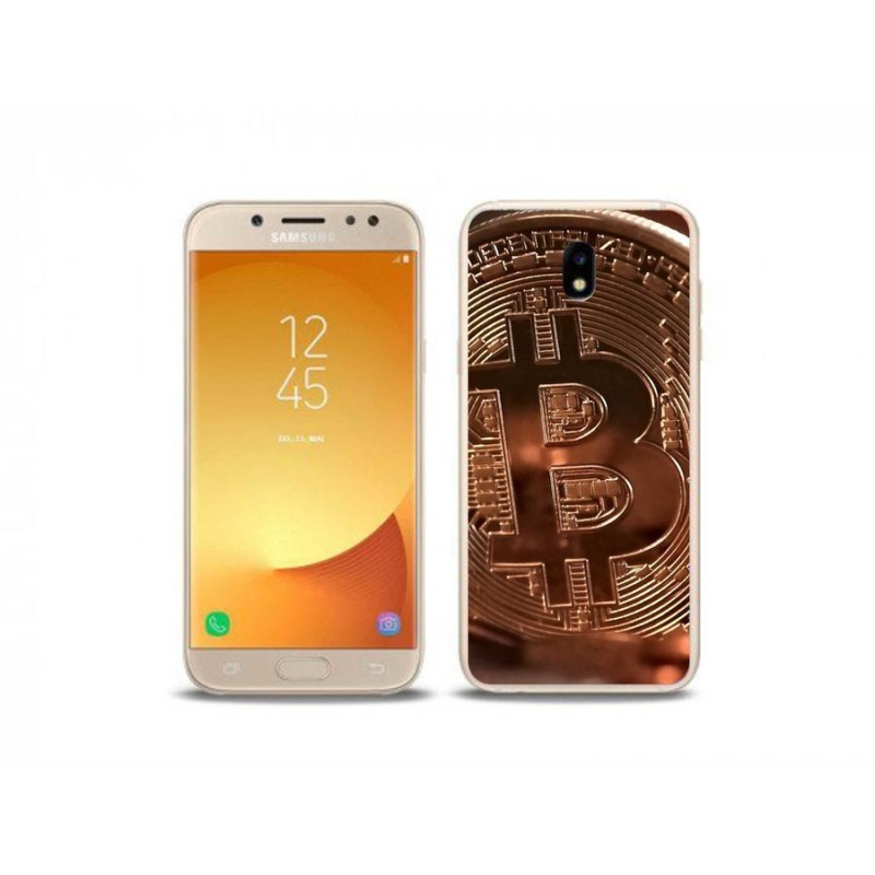 Gelové pouzdro mmCase na mobil Samsung Galaxy J5 (2017) - bitcoin