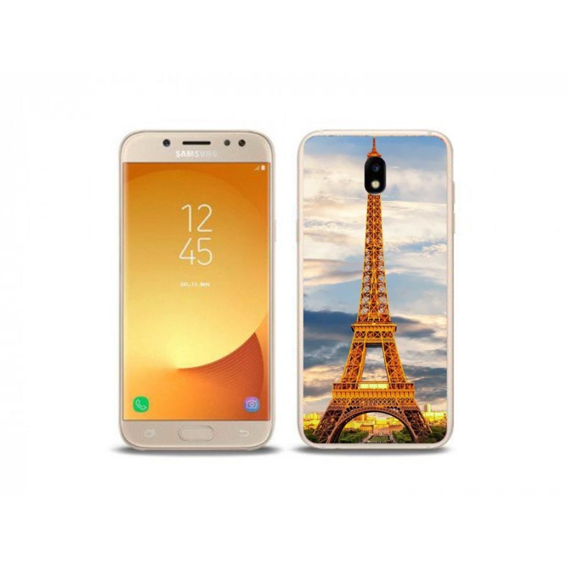Gelové pouzdro mmCase na mobil Samsung Galaxy J5 (2017) - eiffelova věž 3