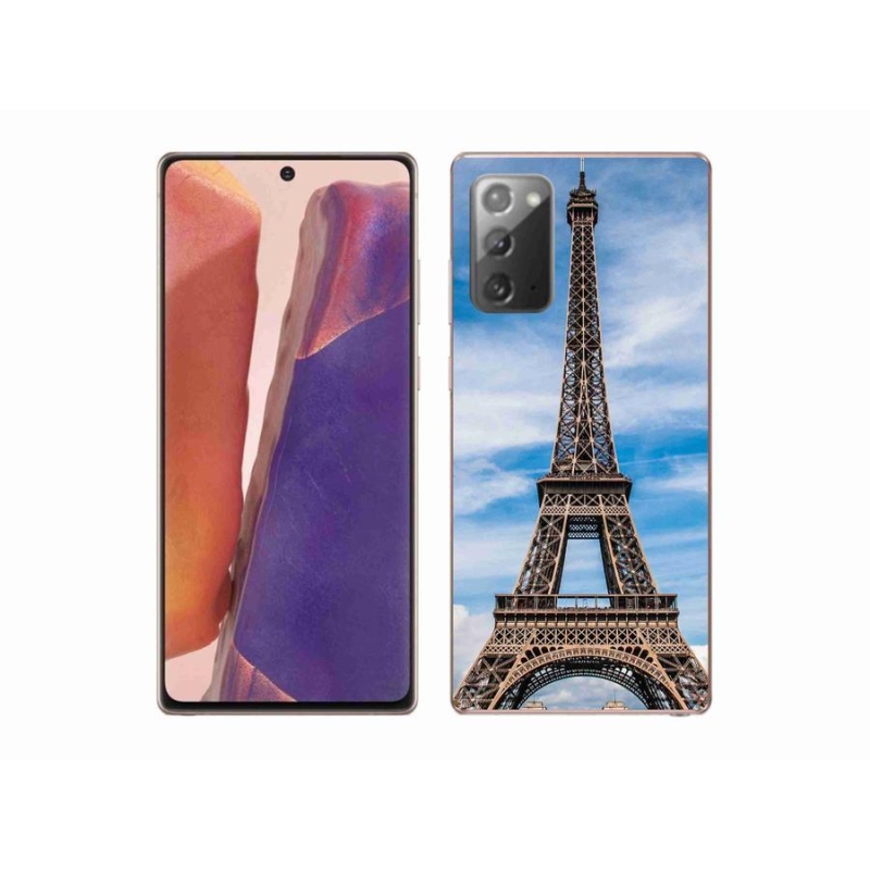 Gelové pouzdro mmCase na mobil Samsung Galaxy Note 20/Note 20 5G - eiffelova věž 4