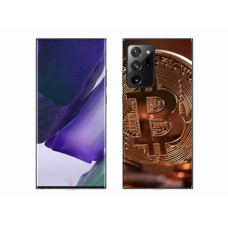 Gelové pouzdro mmCase na mobil Samsung Galaxy Note 20 Ultra - bitcoin
