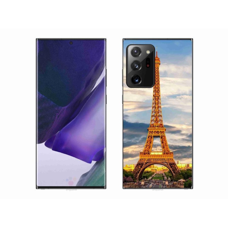Gelové pouzdro mmCase na mobil Samsung Galaxy Note 20 Ultra - eiffelova věž 3