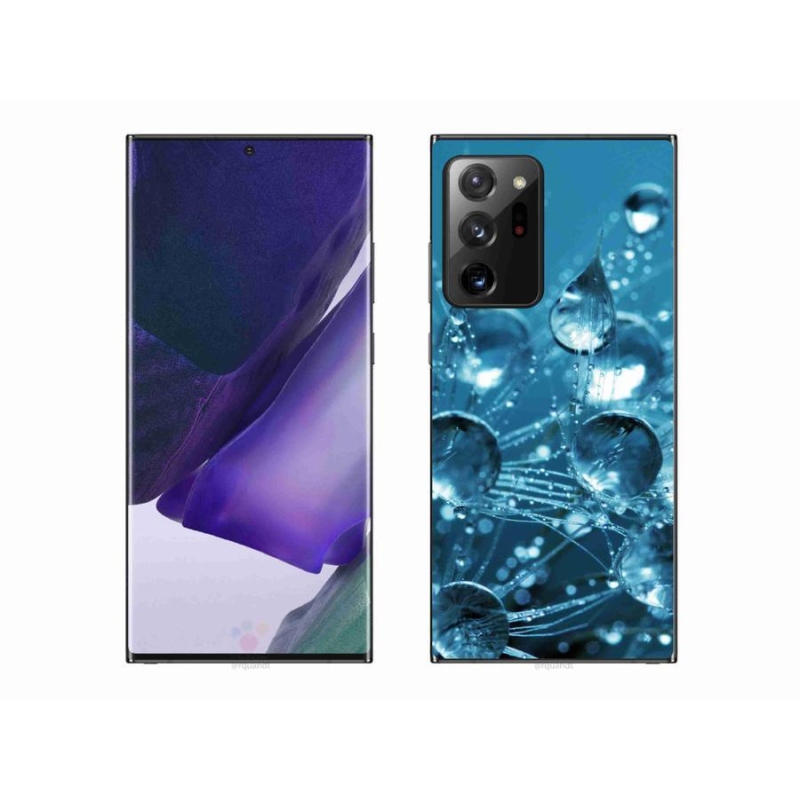 Gelové pouzdro mmCase na mobil Samsung Galaxy Note 20 Ultra - kapky vody