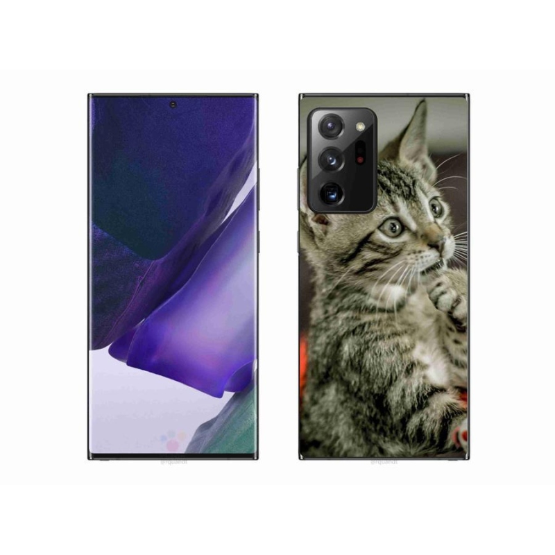 Gelové pouzdro mmCase na mobil Samsung Galaxy Note 20 Ultra - roztomilá kočka