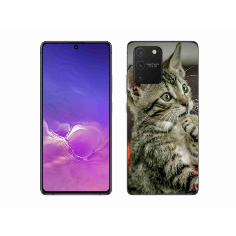 Gelové pouzdro mmCase na mobil Samsung Galaxy S10 Lite - roztomilá kočka