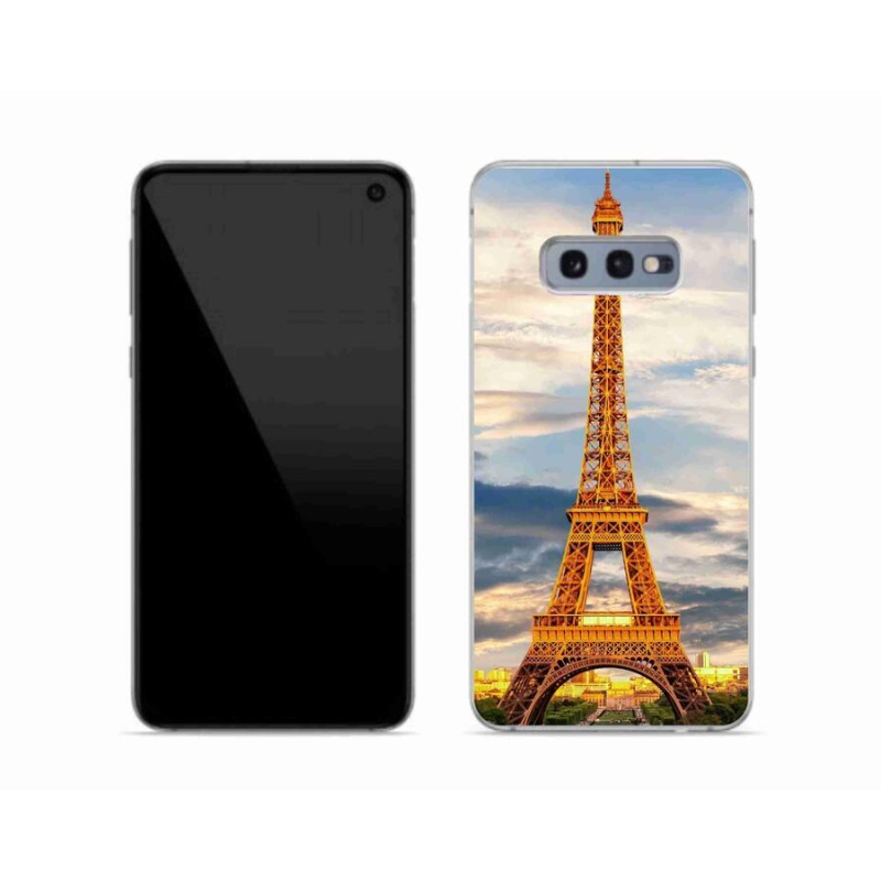 Gelové pouzdro mmCase na mobil Samsung Galaxy S10e - eiffelova věž 3