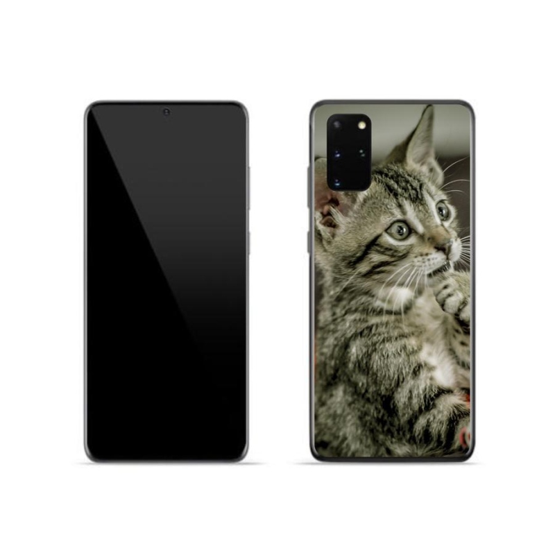 Gelové pouzdro mmCase na mobil Samsung Galaxy S20 Plus - roztomilá kočka