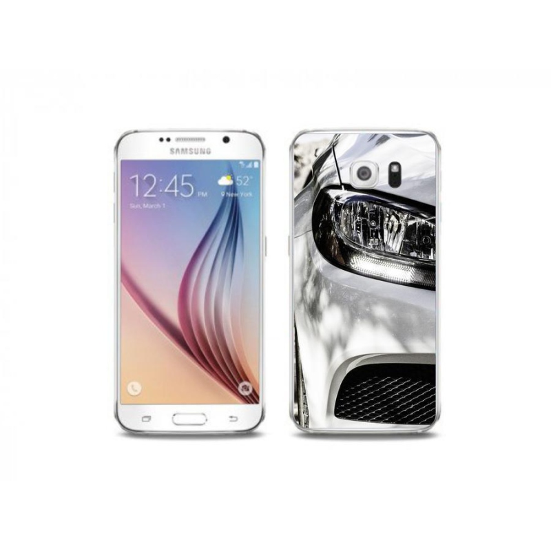 Gelové pouzdro mmCase na mobil Samsung Galaxy S6 Edge - auto