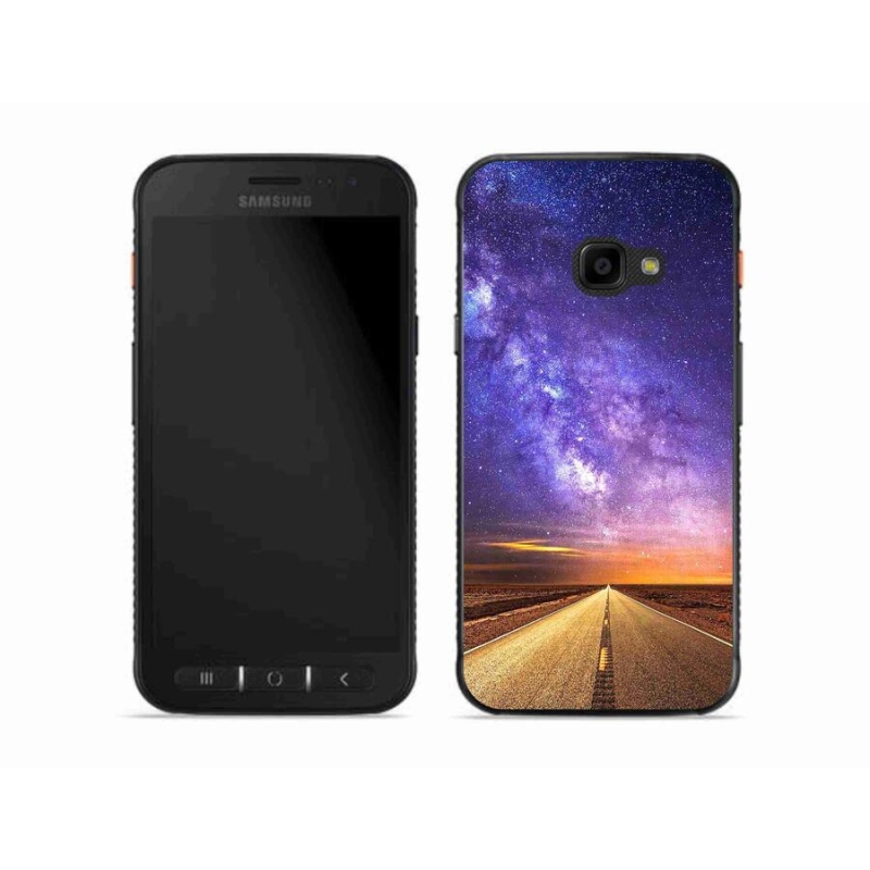 Gelové pouzdro mmCase na mobil Samsung Galaxy Xcover 4S - americká silnice