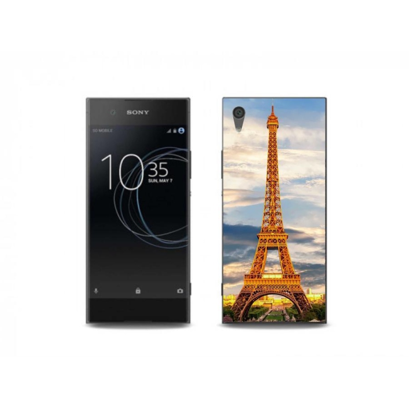 Gelové pouzdro mmCase na mobil Sony Xperia XA1 - eiffelova věž 3