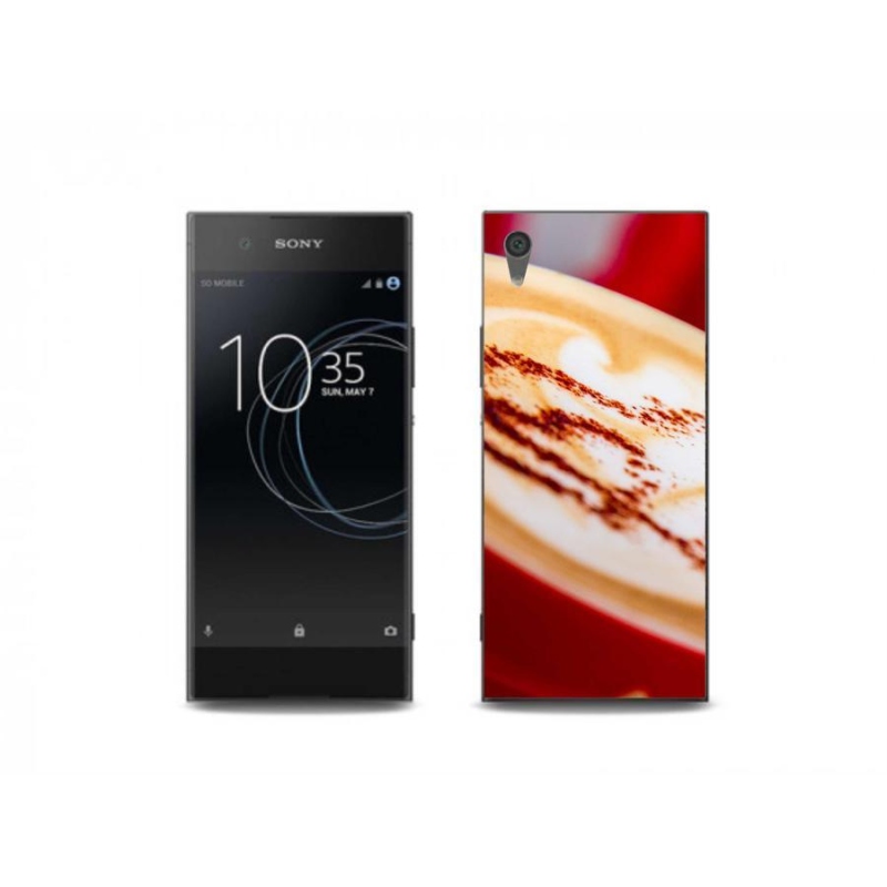 Gelové pouzdro mmCase na mobil Sony Xperia XA1 Plus - káva