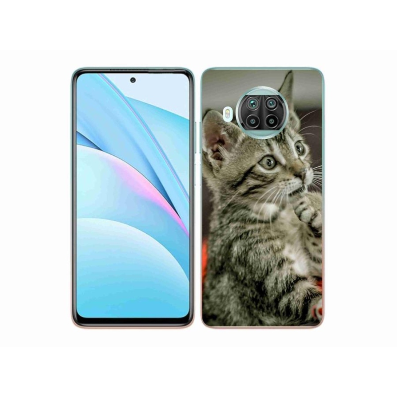 Gelové pouzdro mmCase na mobil Xiaomi Mi 10T Lite 5G - roztomilá kočka