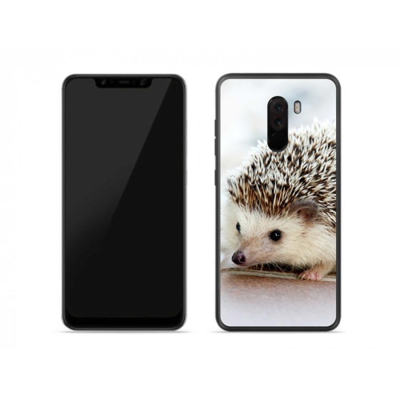 Gelové pouzdro mmCase na mobil Xiaomi Pocophone F1 - ježek