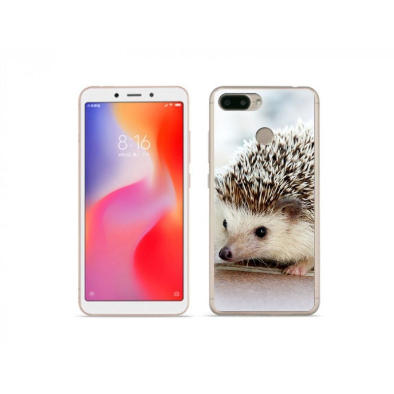 Gelové pouzdro mmCase na mobil Xiaomi Redmi 6 - ježek