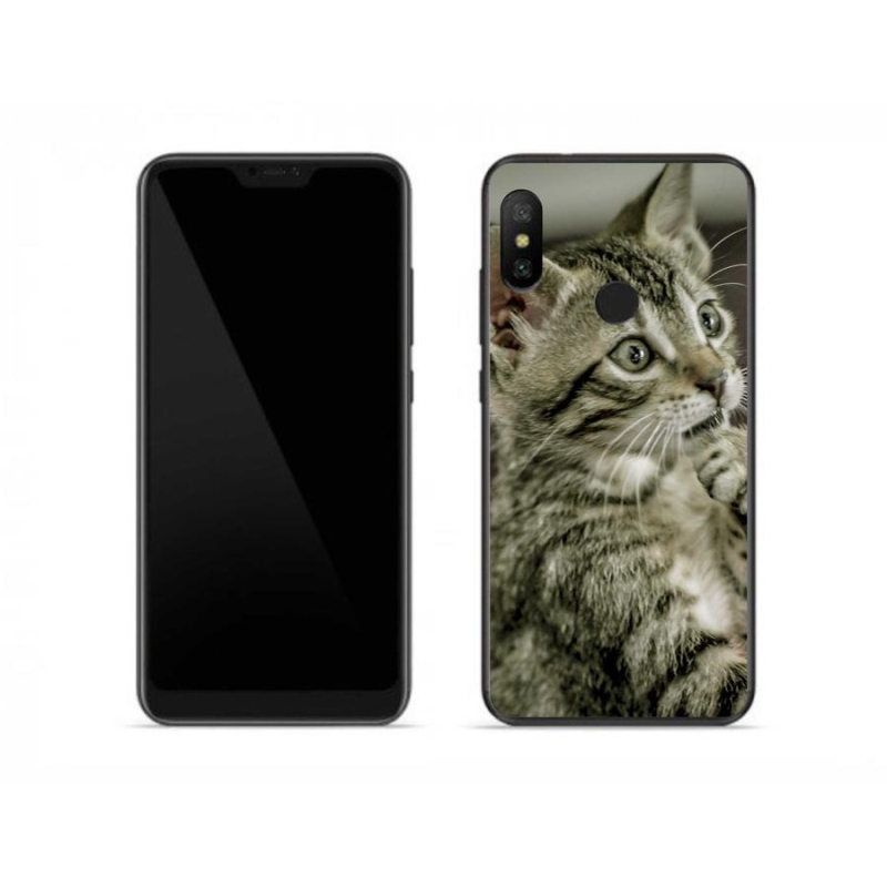 Gelové pouzdro mmCase na mobil Xiaomi Redmi Note 6 Pro - roztomilá kočka