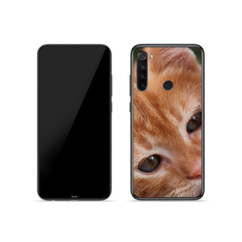 Gelové pouzdro mmCase na mobil Xiaomi Redmi Note 8T - zrzavé kotě