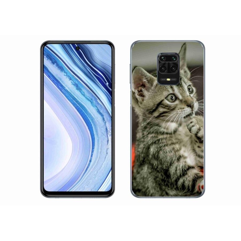 Gelové pouzdro mmCase na mobil Xiaomi Redmi Note 9 Pro - roztomilá kočka