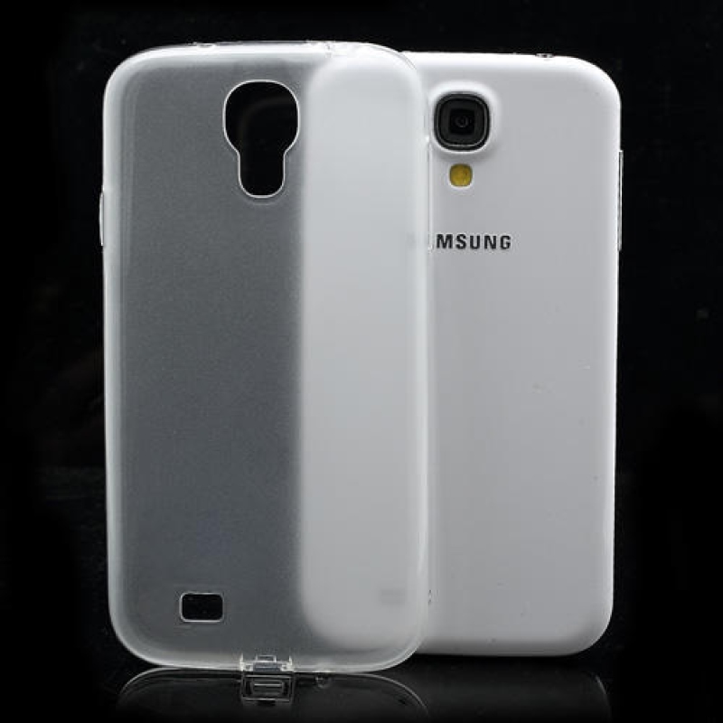 Gelové slim pouzdro na Samsung Galaxy S4 i9500- bílé