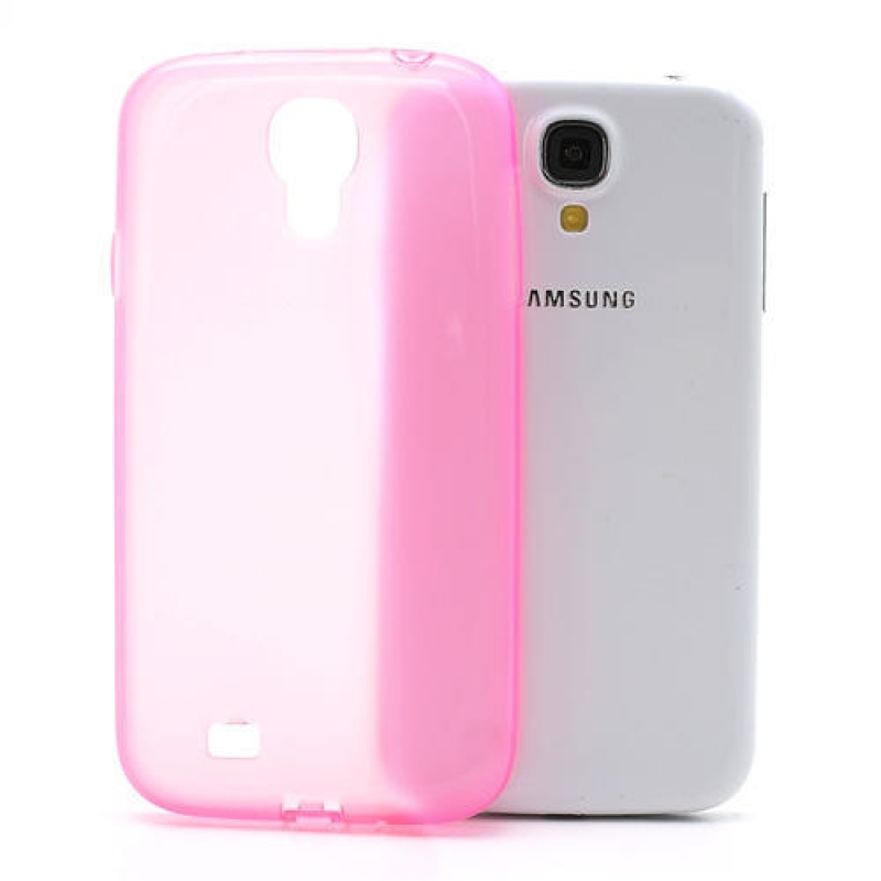 Gelové slim pouzdro na Samsung Galaxy S4 i9500- růžové