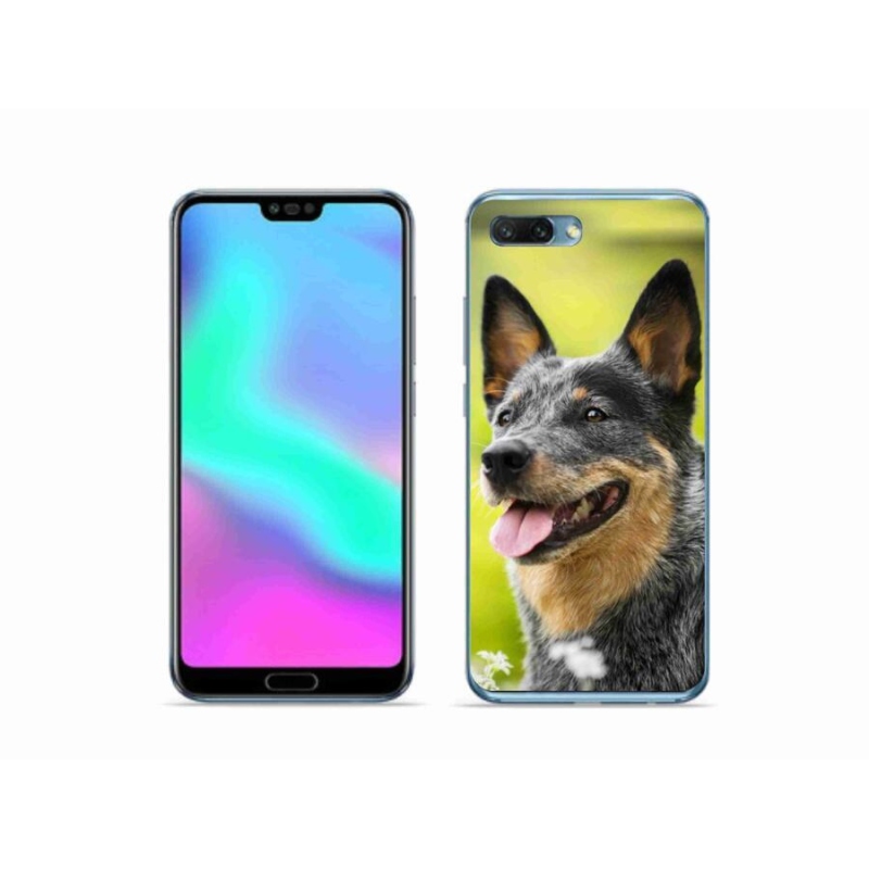 Gelový kryt mmCase na mobil Honor 10 - australský honácký pes