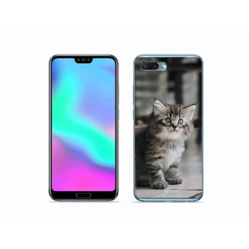 Gelový kryt mmCase na mobil Honor 10 - koťátko