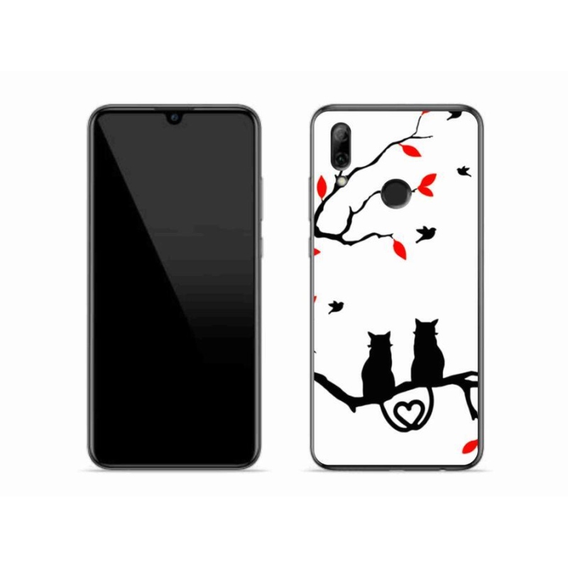 Gelový kryt mmCase na mobil Honor 10 Lite - kočičí láska
