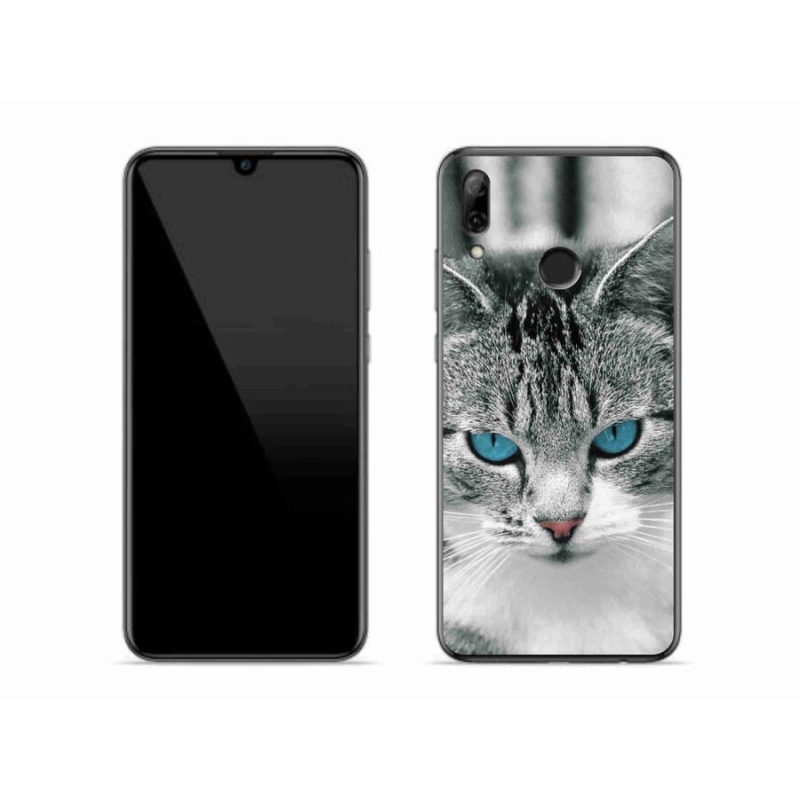 Gelový kryt mmCase na mobil Honor 10 Lite - kočičí pohled 1