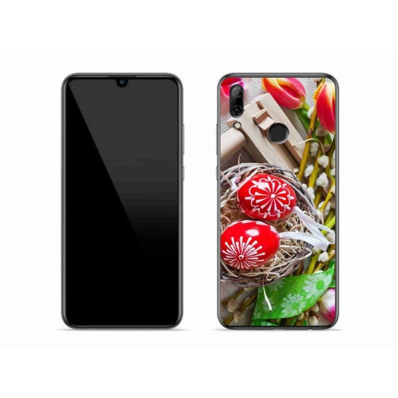 Gelový kryt mmCase na mobil Honor 10 Lite - kraslice