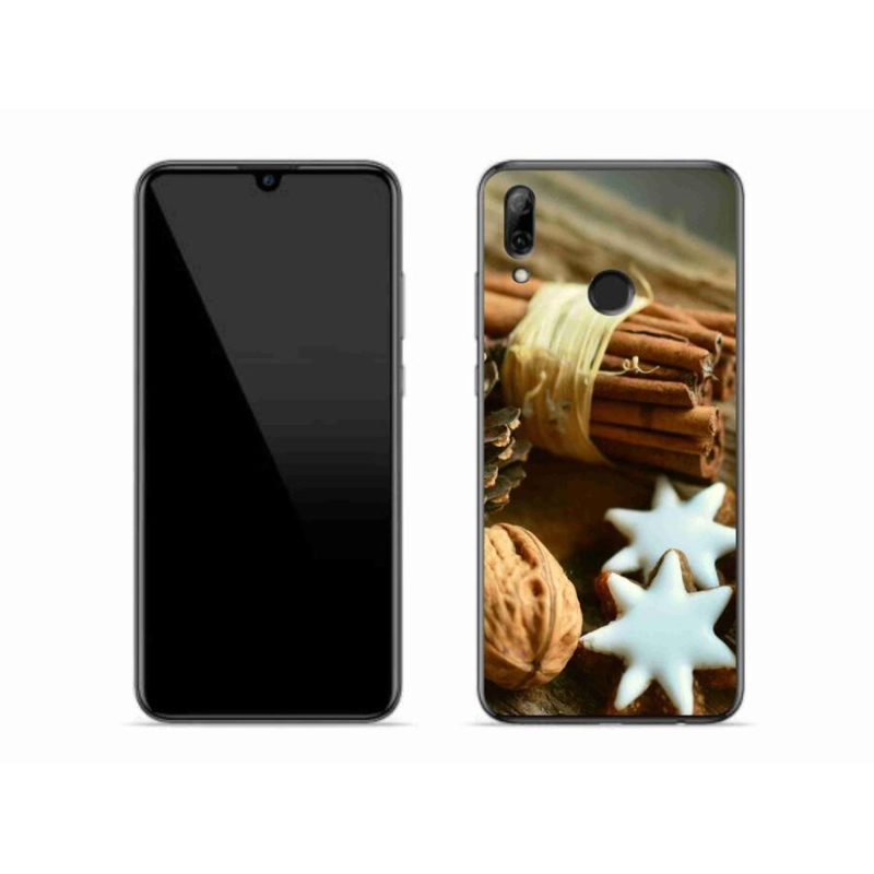 Gelový kryt mmCase na mobil Honor 10 Lite - skořice a perníčky