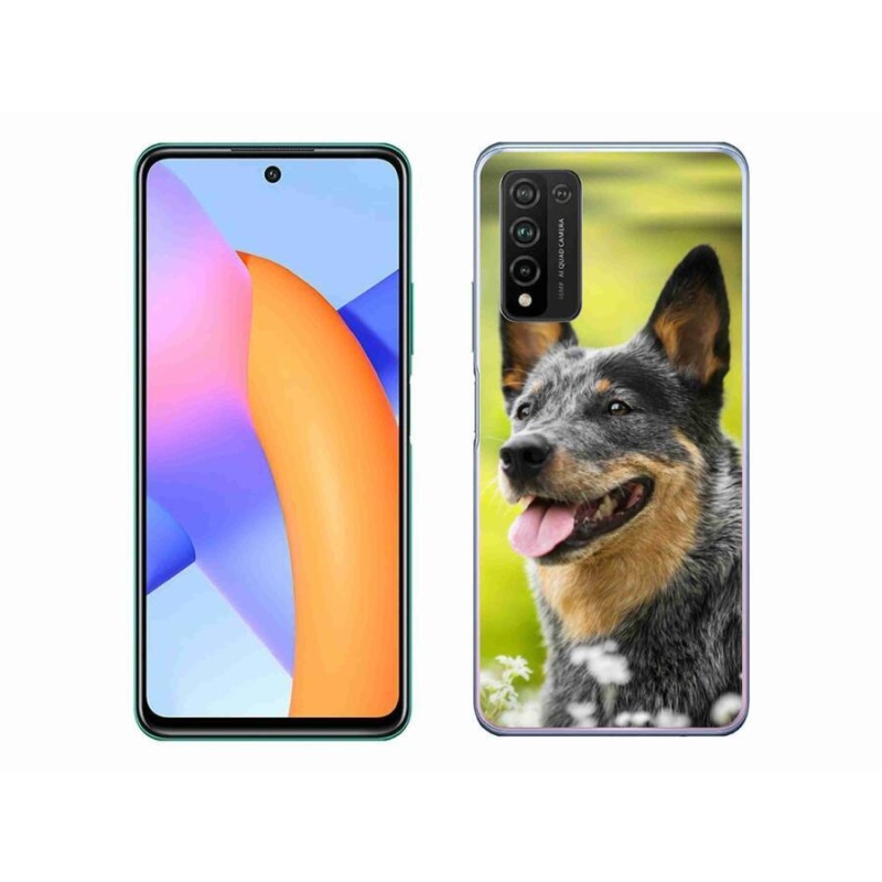Gelový kryt mmCase na mobil Honor 10X Lite - australský honácký pes