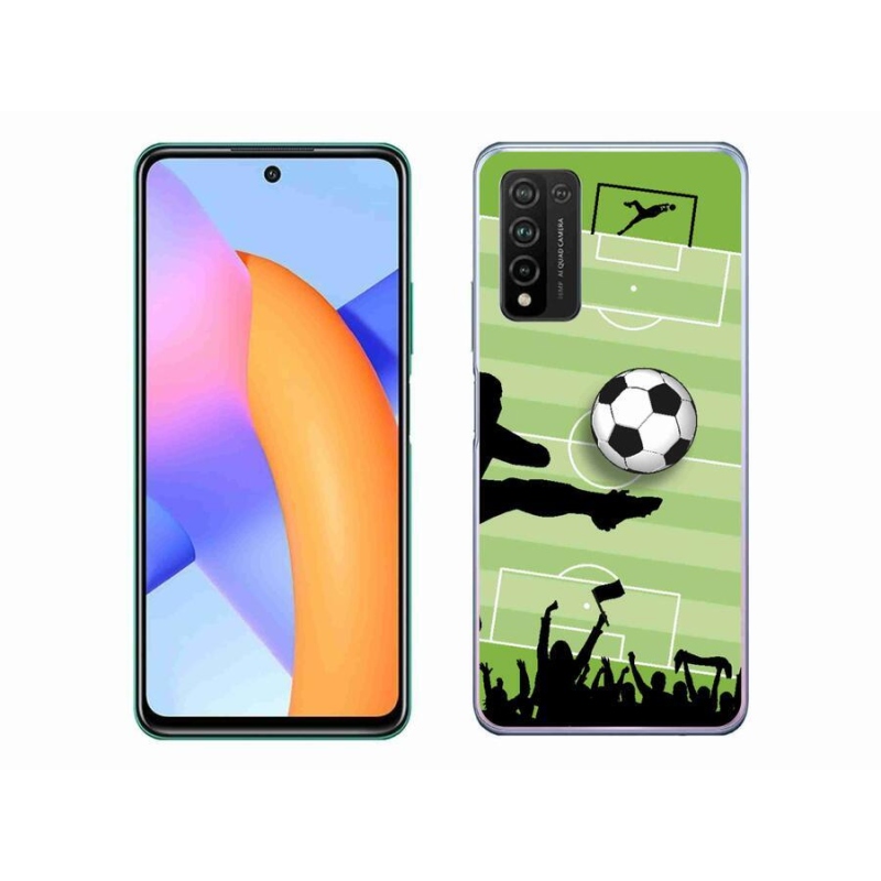 Gelový kryt mmCase na mobil Honor 10X Lite - fotbal 3
