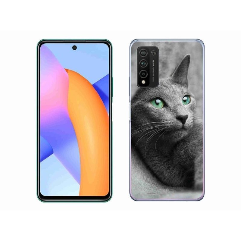 Gelový kryt mmCase na mobil Honor 10X Lite - kočka 2