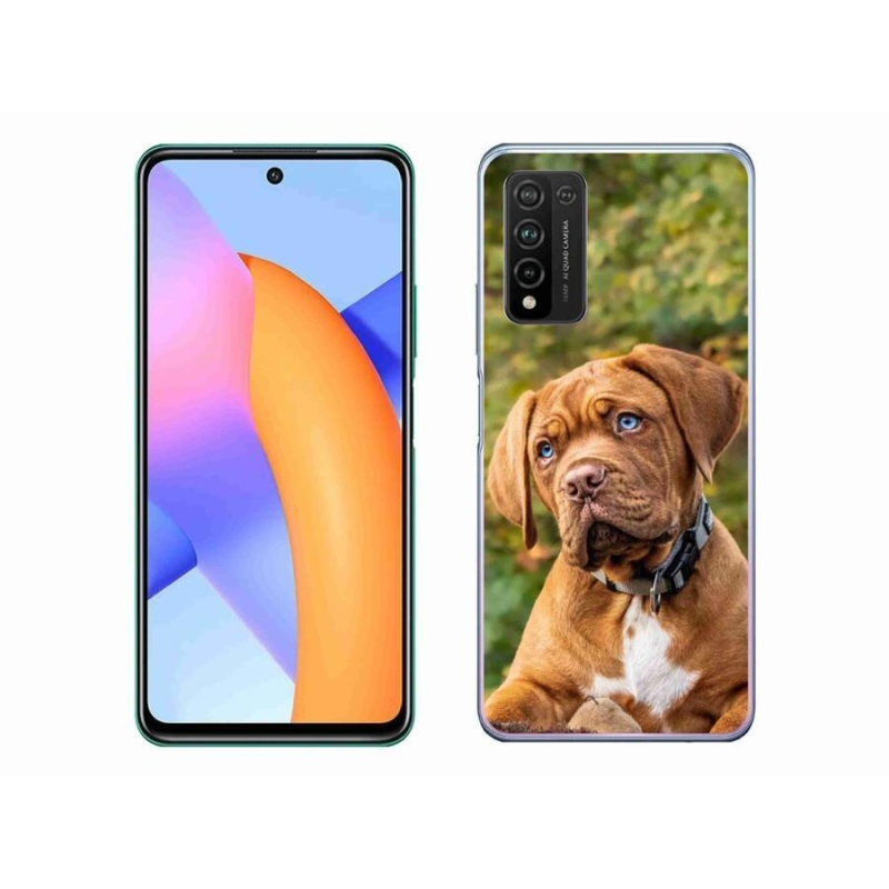 Gelový kryt mmCase na mobil Honor 10X Lite - štěně
