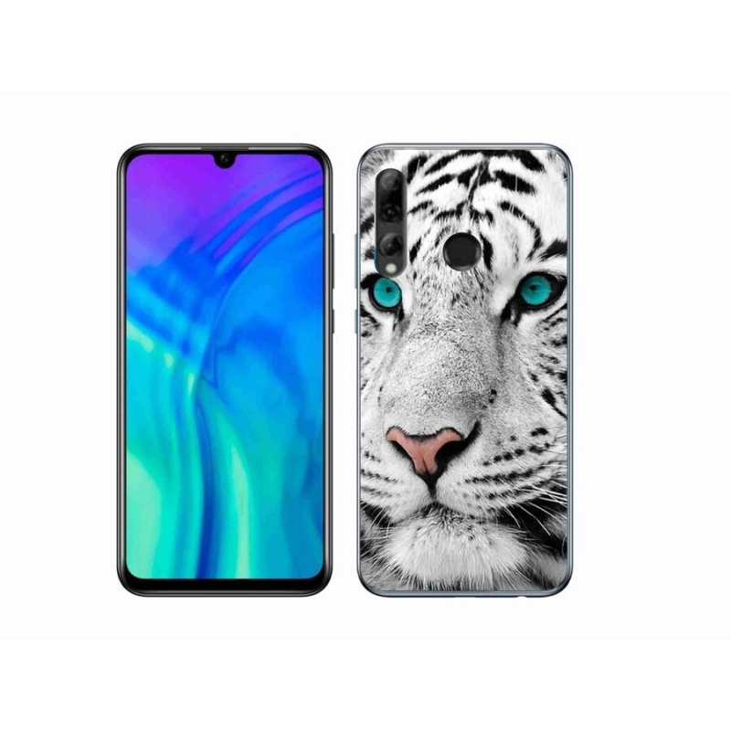 Gelový kryt mmCase na mobil Honor 20 Lite - bílý tygr