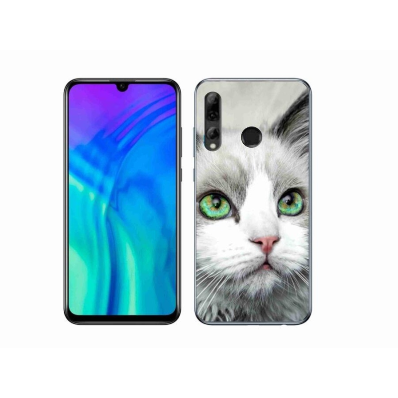 Gelový kryt mmCase na mobil Honor 20 Lite - kočičí pohled