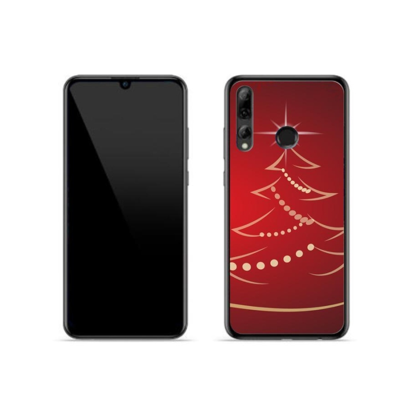 Gelový kryt mmCase na mobil Honor 20 Lite - kreslený vánoční stromek