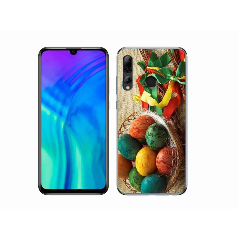 Gelový kryt mmCase na mobil Honor 20 Lite - pomlázky a vajíčka