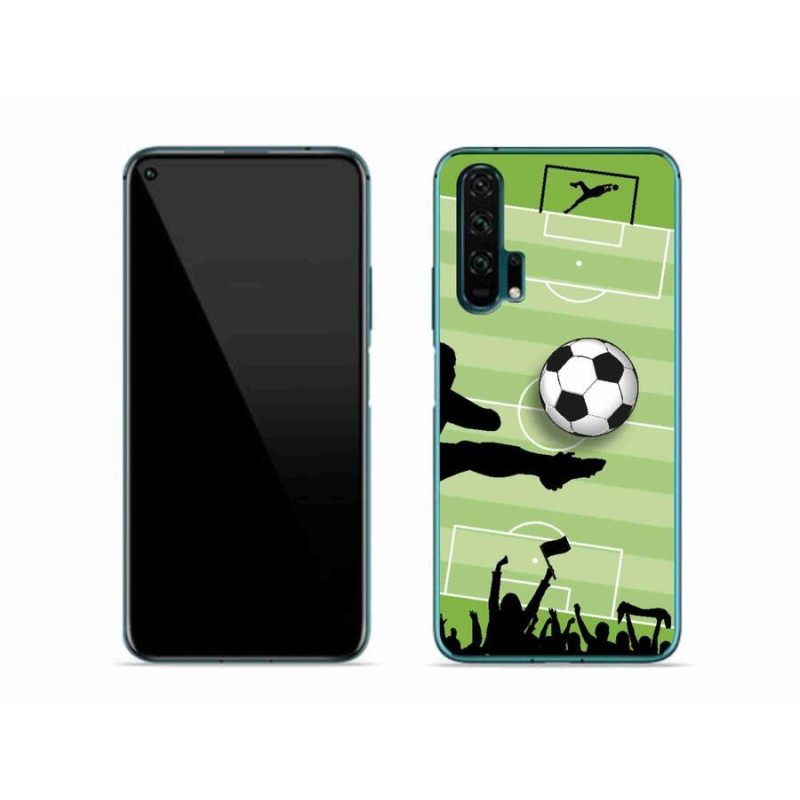 Gelový kryt mmCase na mobil Honor 20 Pro - fotbal 3