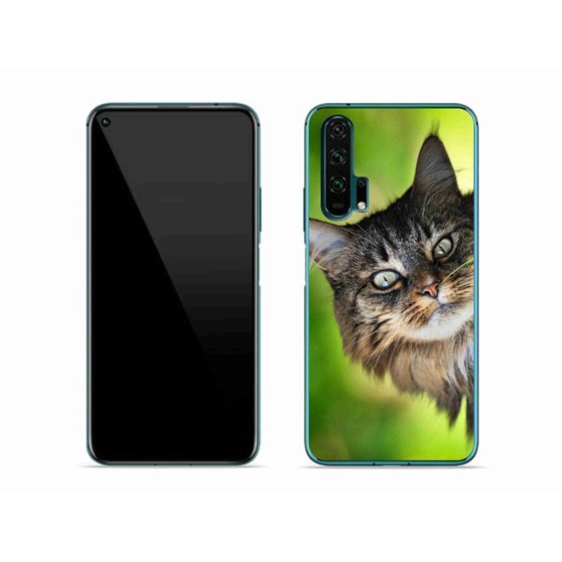 Gelový kryt mmCase na mobil Honor 20 Pro - kočka 3